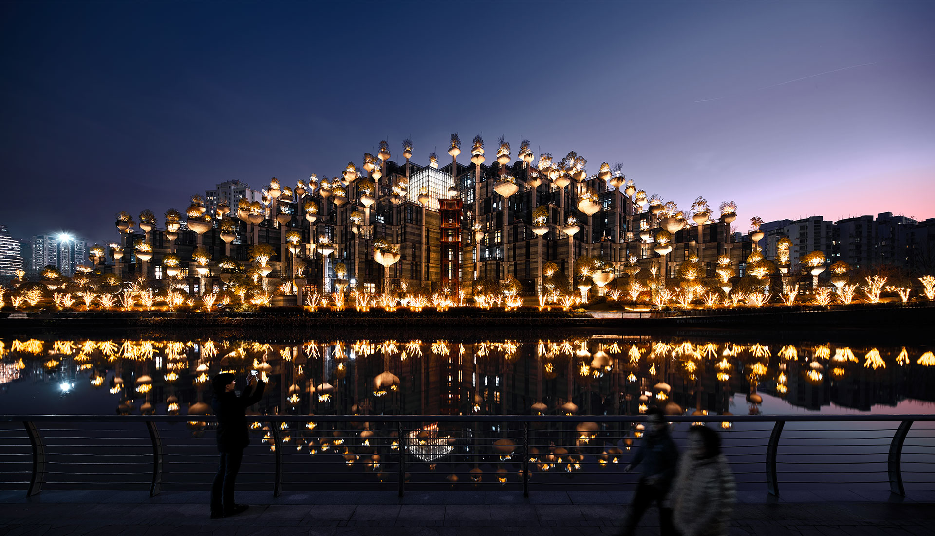 Heatherwick Studio: комплекс 1000 Trees в Шанхае